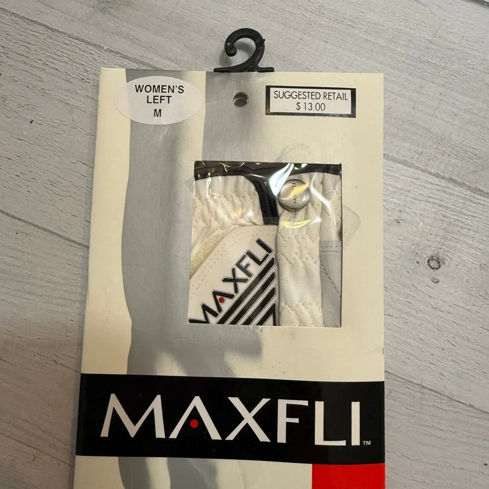 Maxfli XD All Weather Left Handed Regular Golf Glove women's left medium‎ NEW